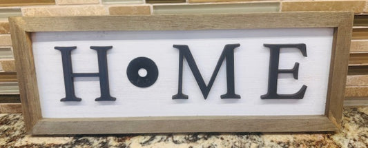 Interchangeable Magnetic (HOME) Sign Base (Use 3"R Inserts) - STV