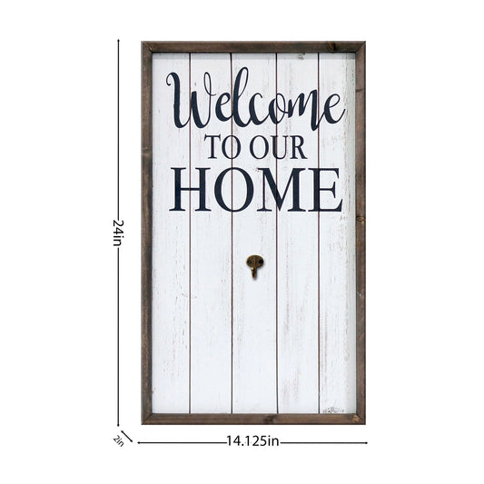 Interchangeable Welcome To Our Home Sign - STV