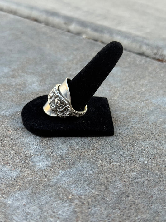 Betty Jean Co - .925 Size 9 Princess Spoon Ring