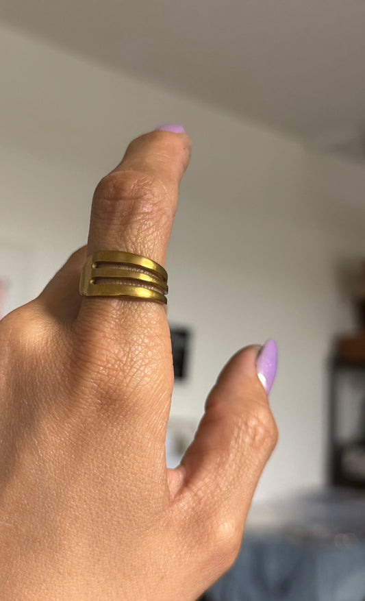 Gold Fork Ring - Betty Jean Co