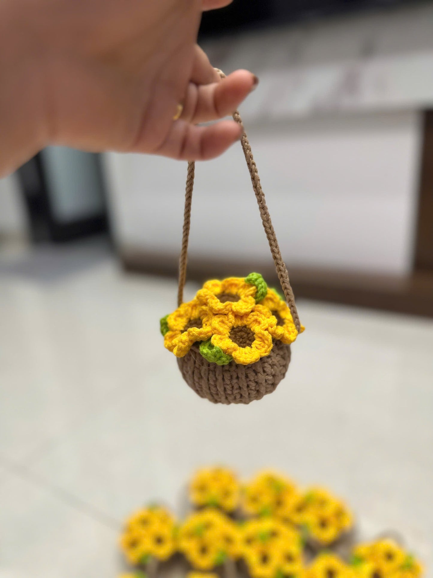 sunflower basket