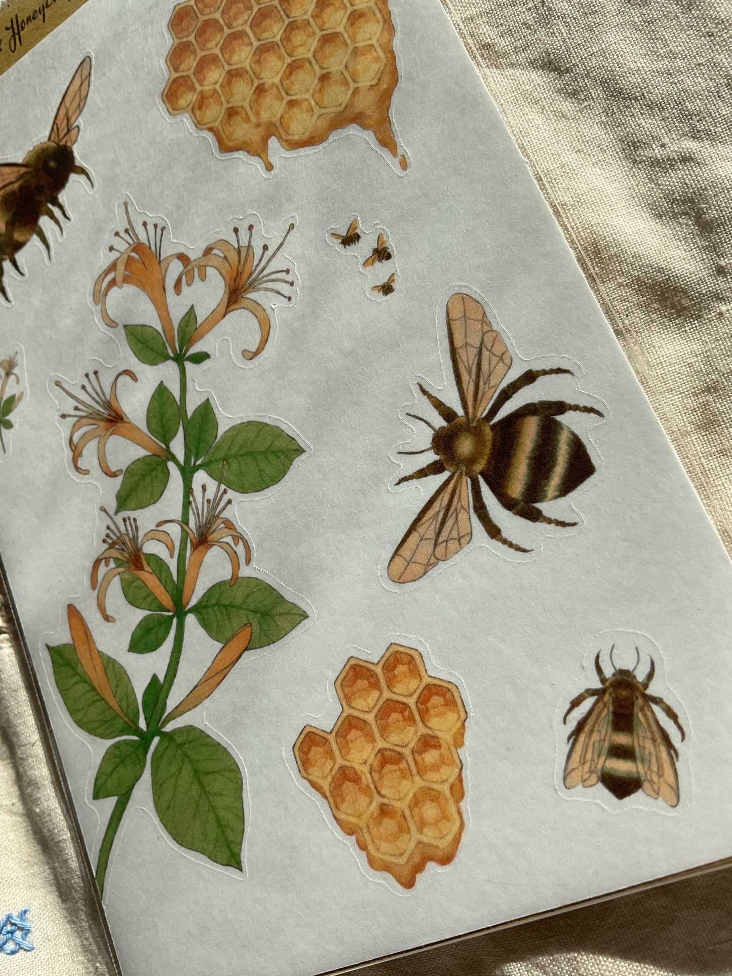 Bees & Honey Sticker Sheet