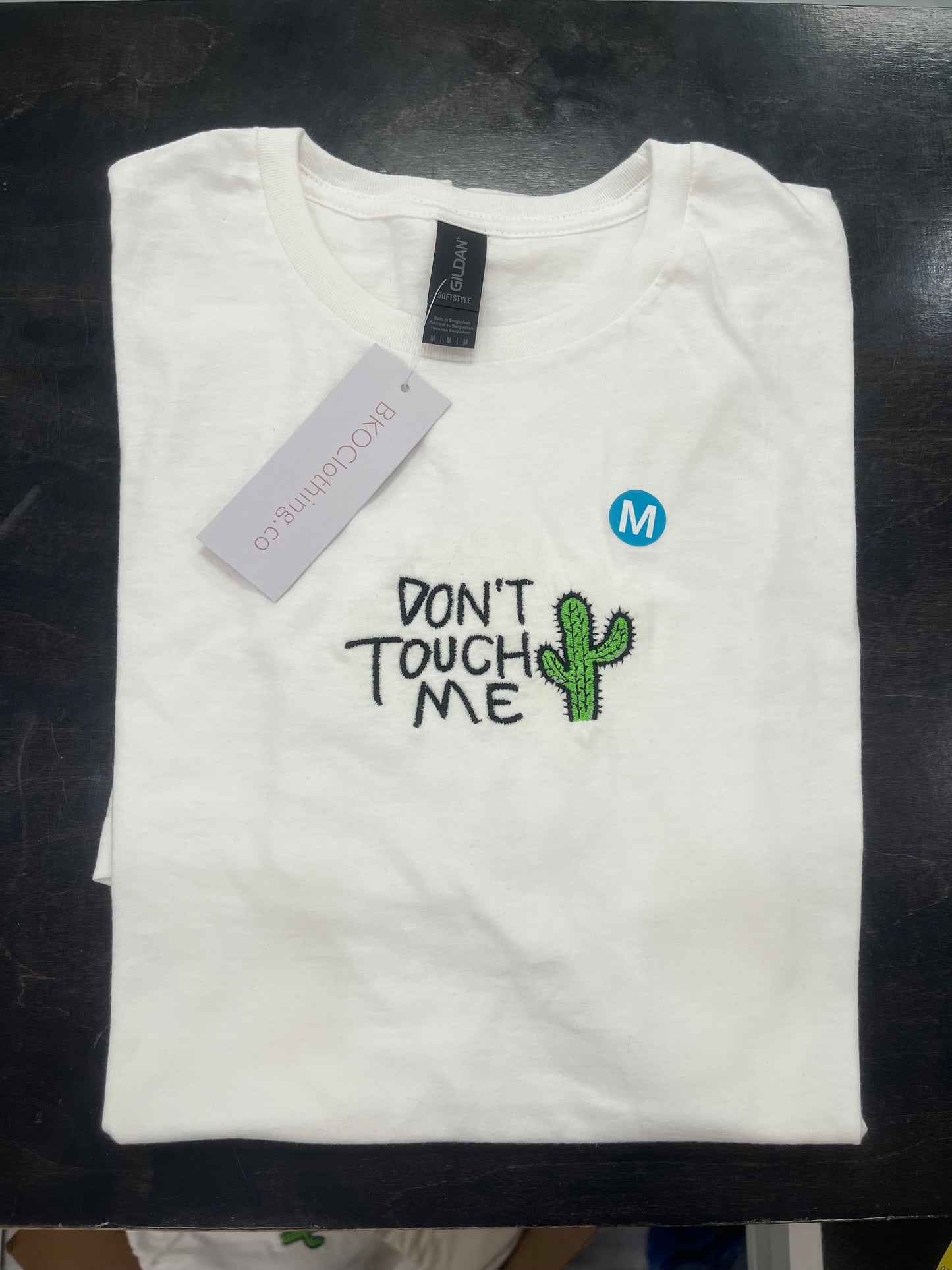 Don’t touch me white tshirt - BKOClothing.co