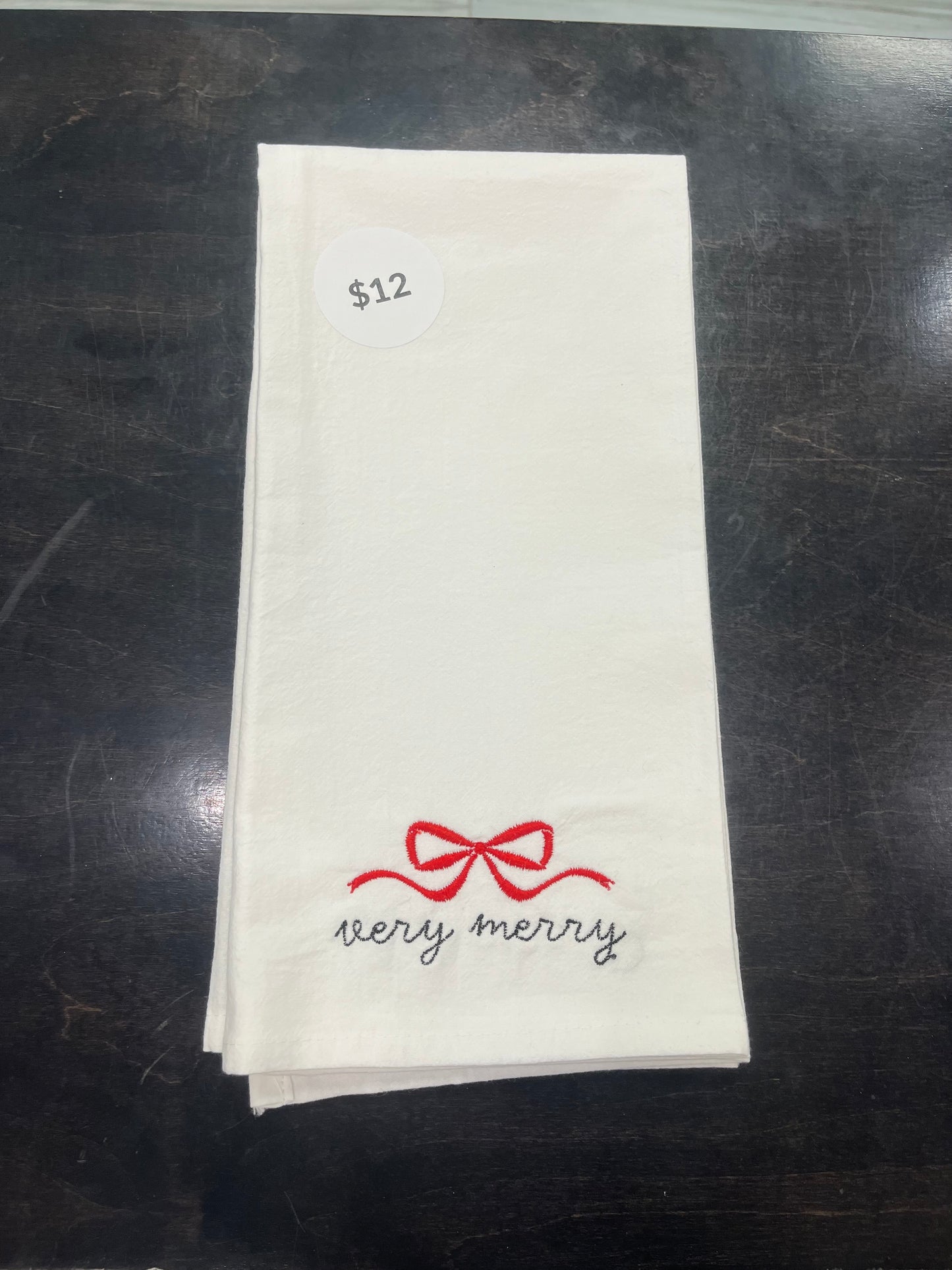 Very merry dish towel - BKOClothing.co