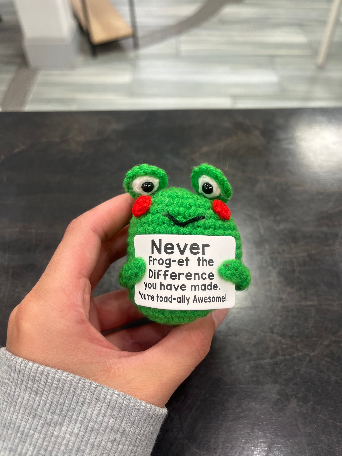 Frog Stuffed Animal Saying - BKOClothing.co