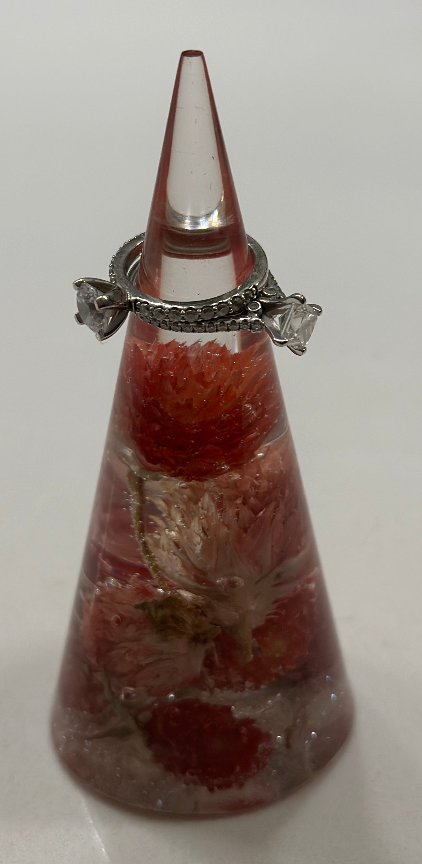 Flower Ring Holder