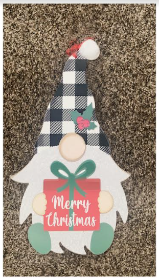 Gnoming Around: Gnome Holiday Sign