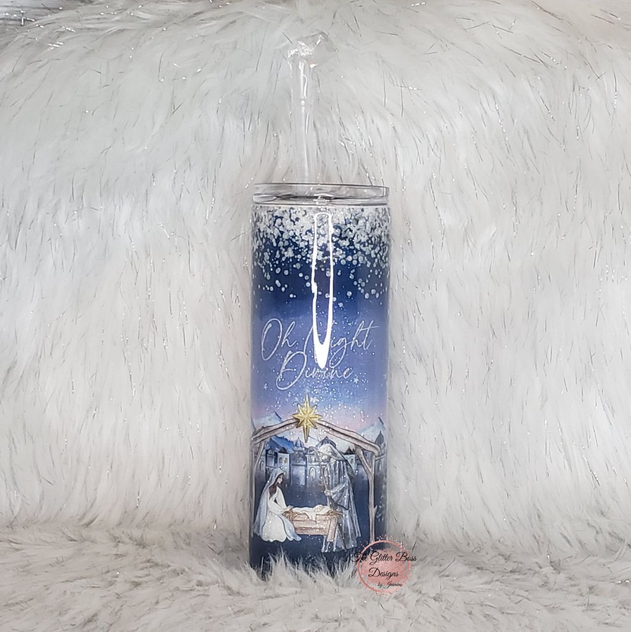 Oh, Night Divine Manger Scene - 20 oz - GB Designs