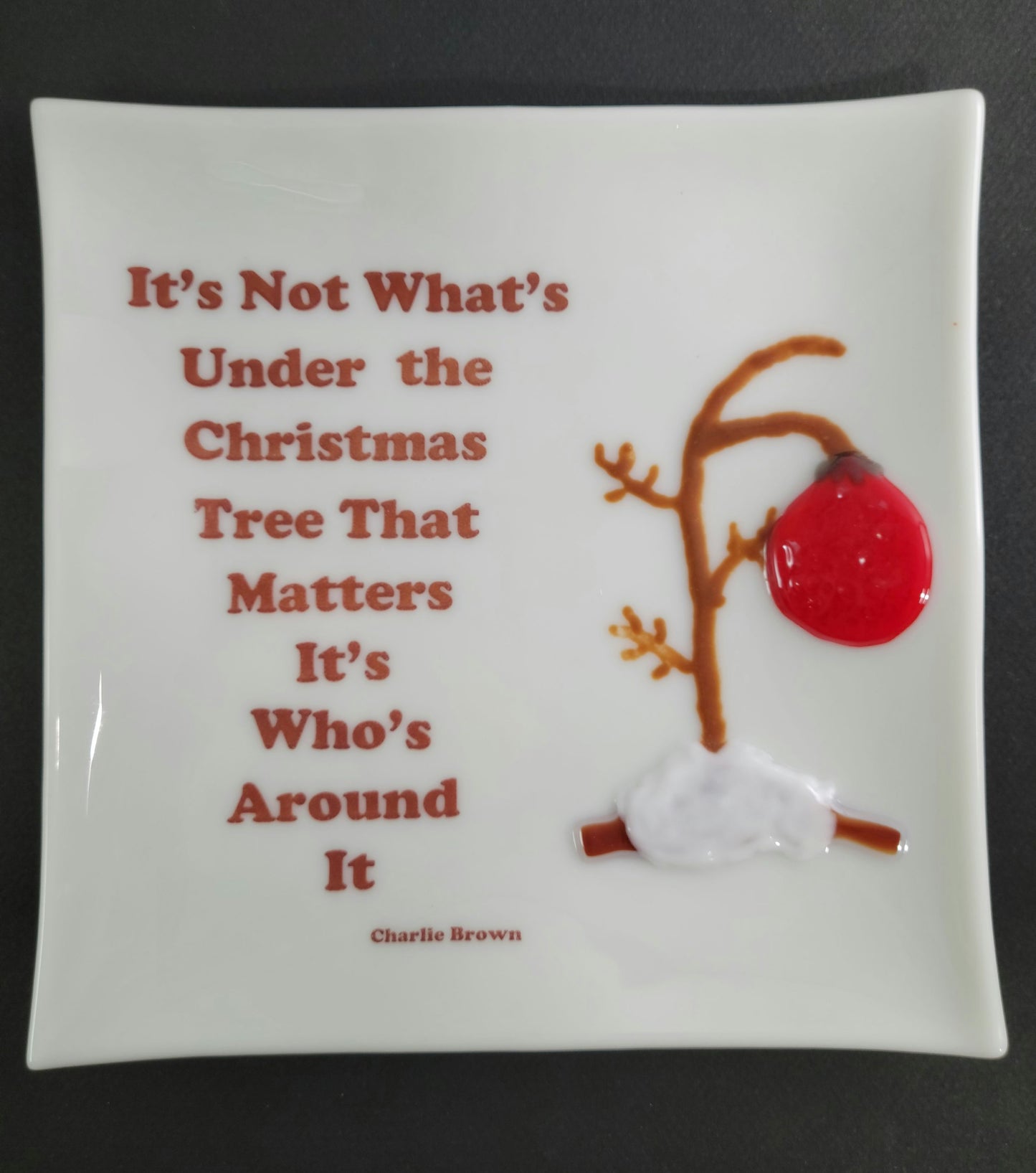 Plate - Charlie Brown's Christmas