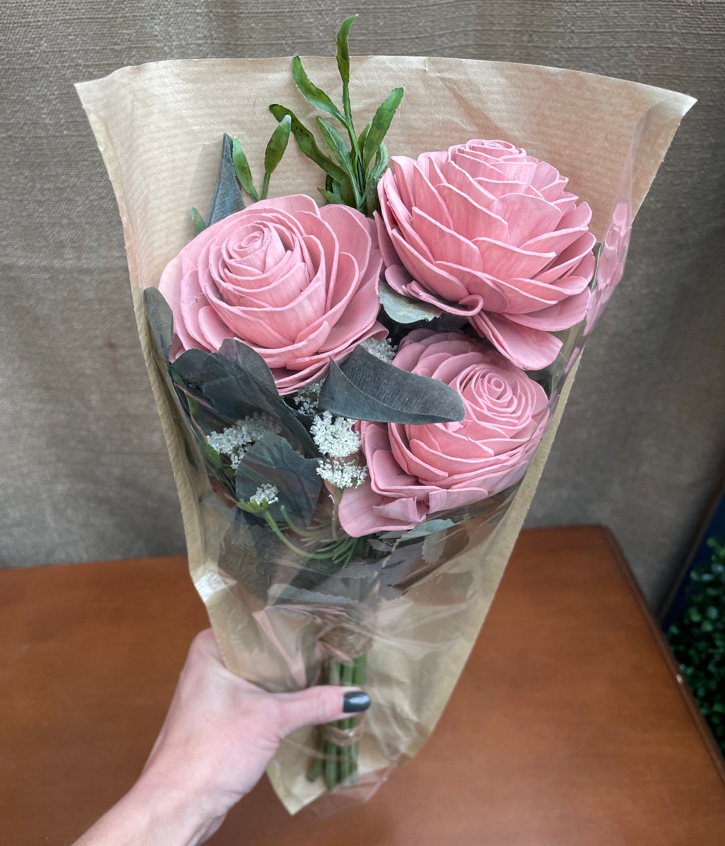 Rose Bunches - LUNA WOOD FLOWERS