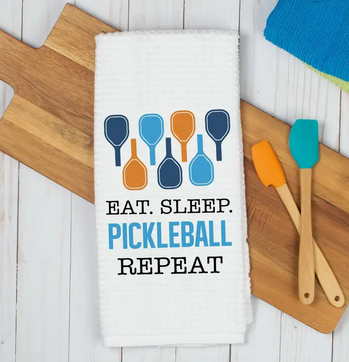CR_Eat, Sleep, Pickleball Towel