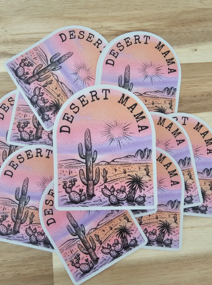 3 in stickers Oak And Rose