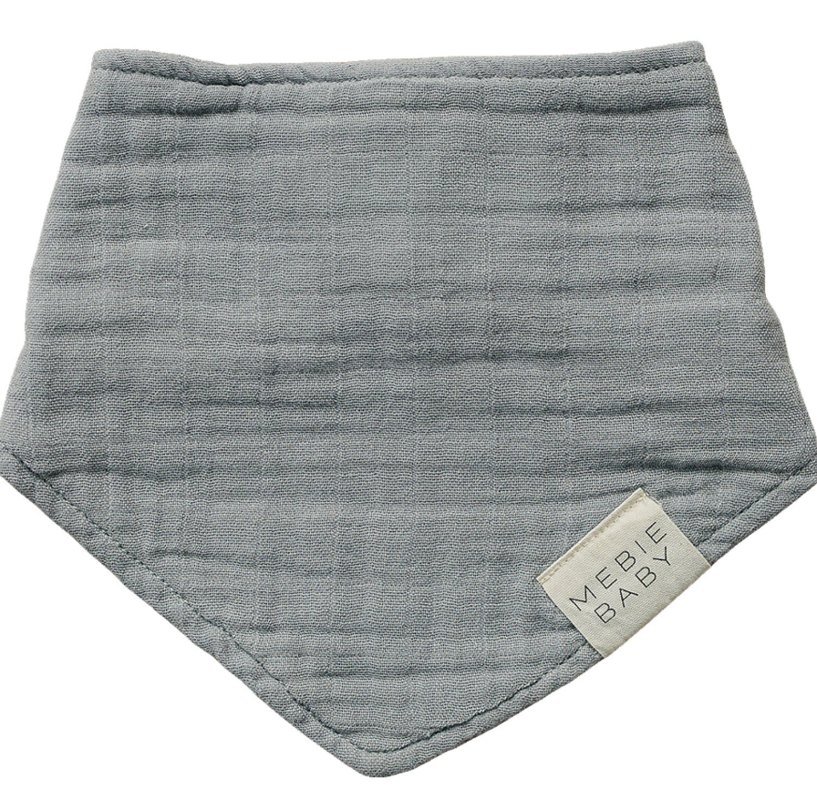 Muslin Bib Oak and Rose