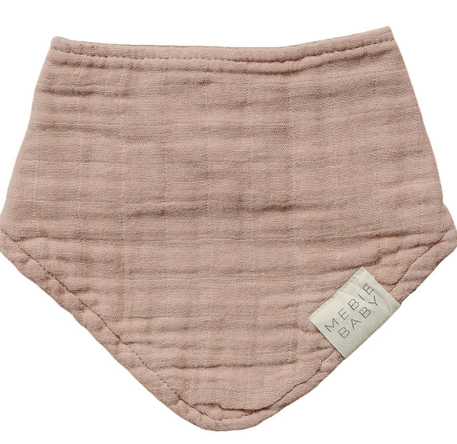 Muslin Bib Oak and Rose