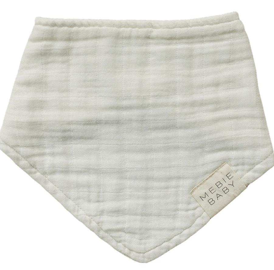 Muslin Bib Oak and Rose