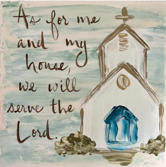 As For Me 12x12 Canvas- ITF