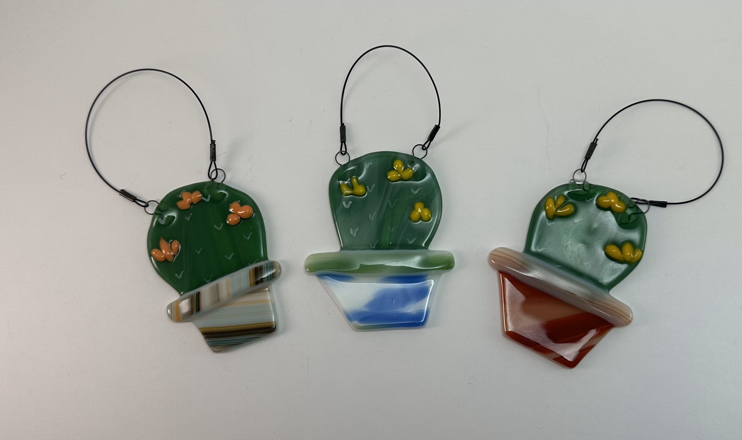 Suncatcher - Small Barrel in Pot