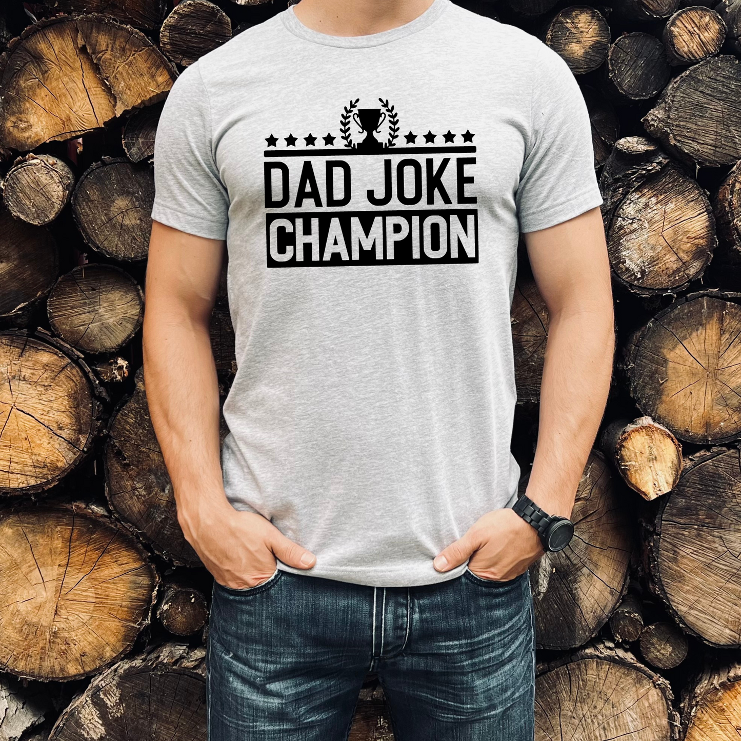 Dad Joke Champion Shirt- Desert Roots