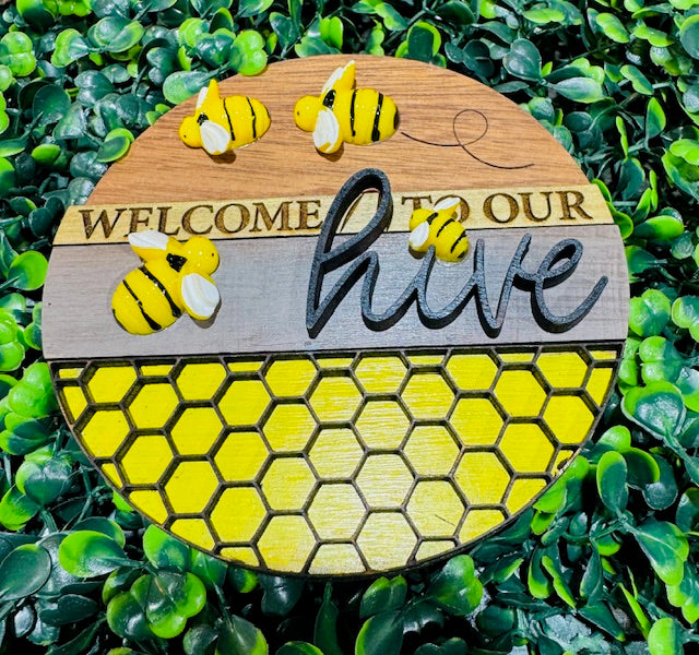 Magnetic Insert - Welcome To Our Hive - STV
