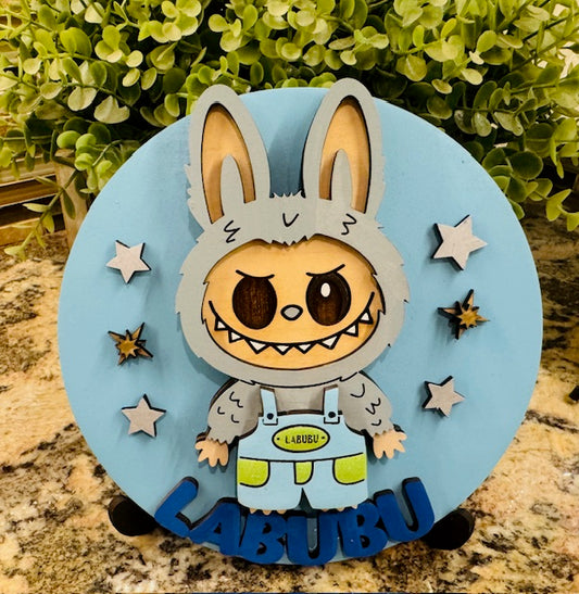 Labubu Wood Signs - STV