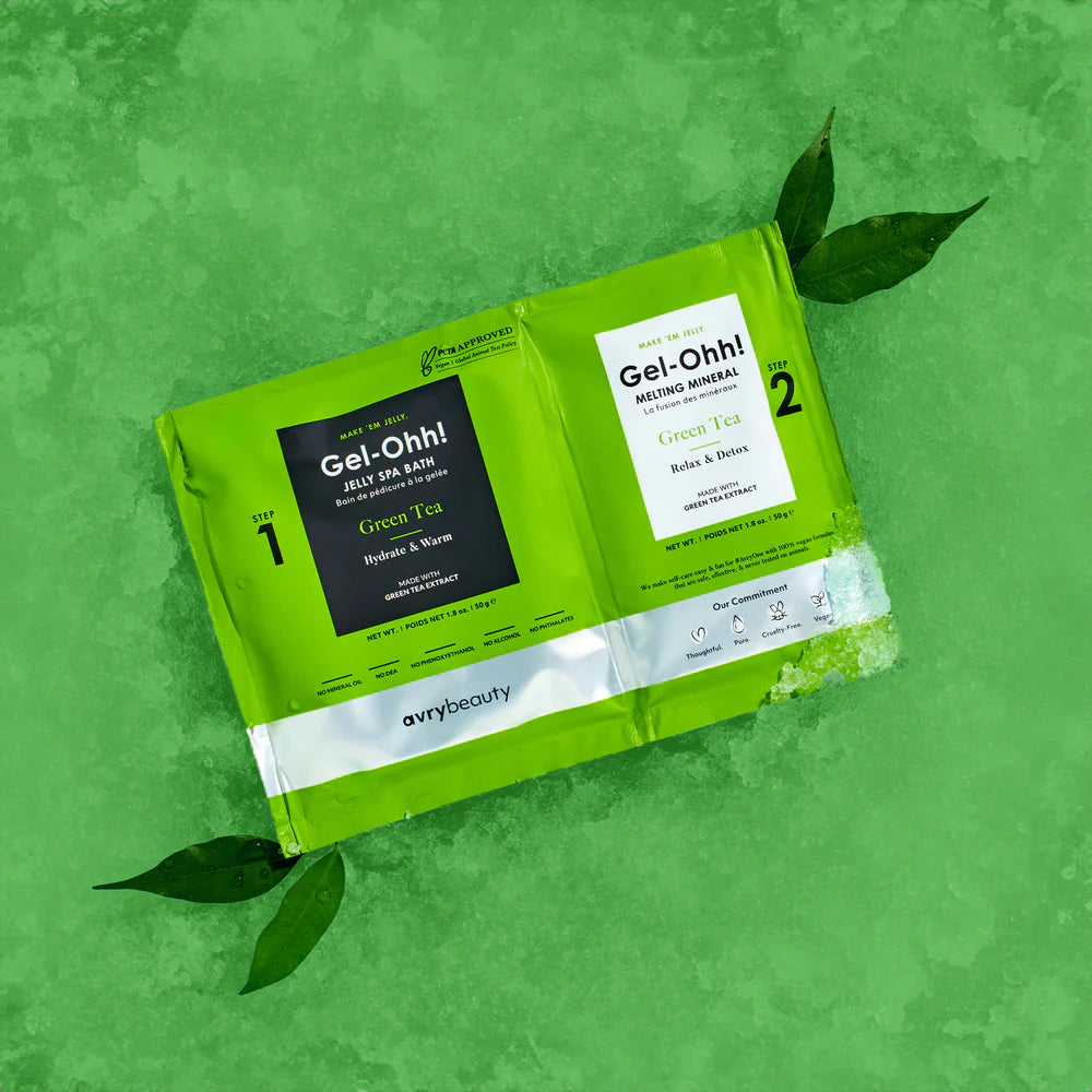 Gel Ohh! Jelly Foot Soak- Green Tea