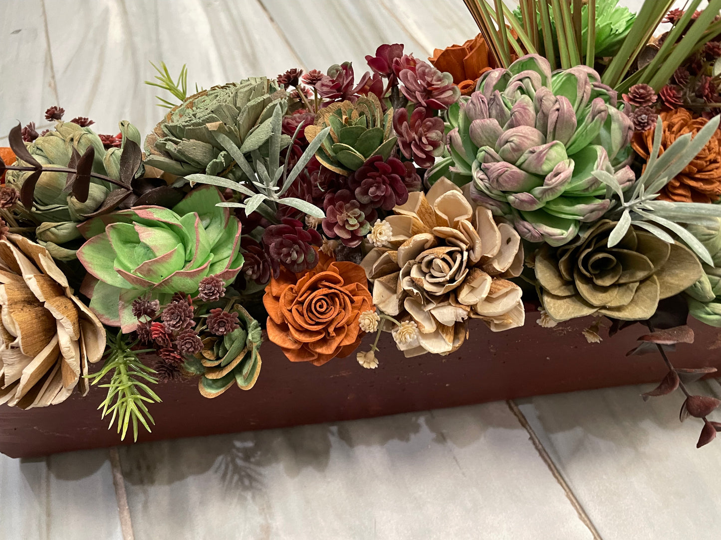 Cement Planter Desert - LUNA WOOD FLOWERS