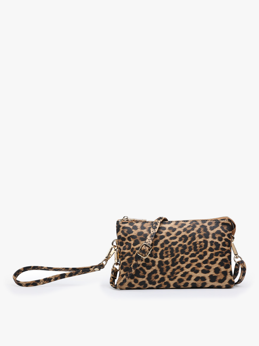 Cheetah Print Wristlet/Crossbody