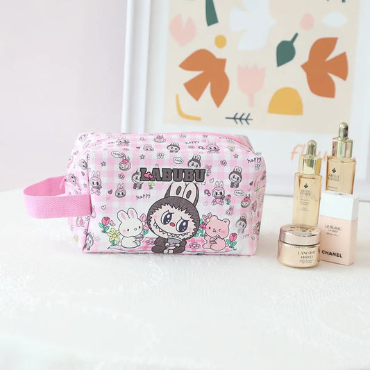 Children's Labubu Large Capacity Cosmetic Bag - STV