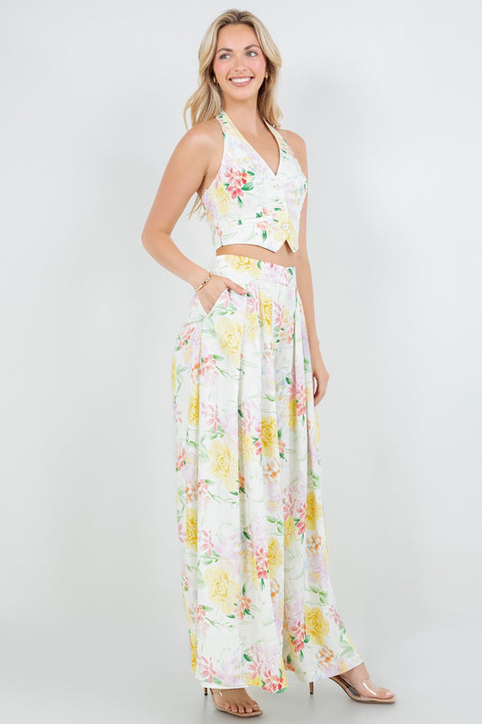 Sunset in Bloom 2 Pc Set - Made in Chic