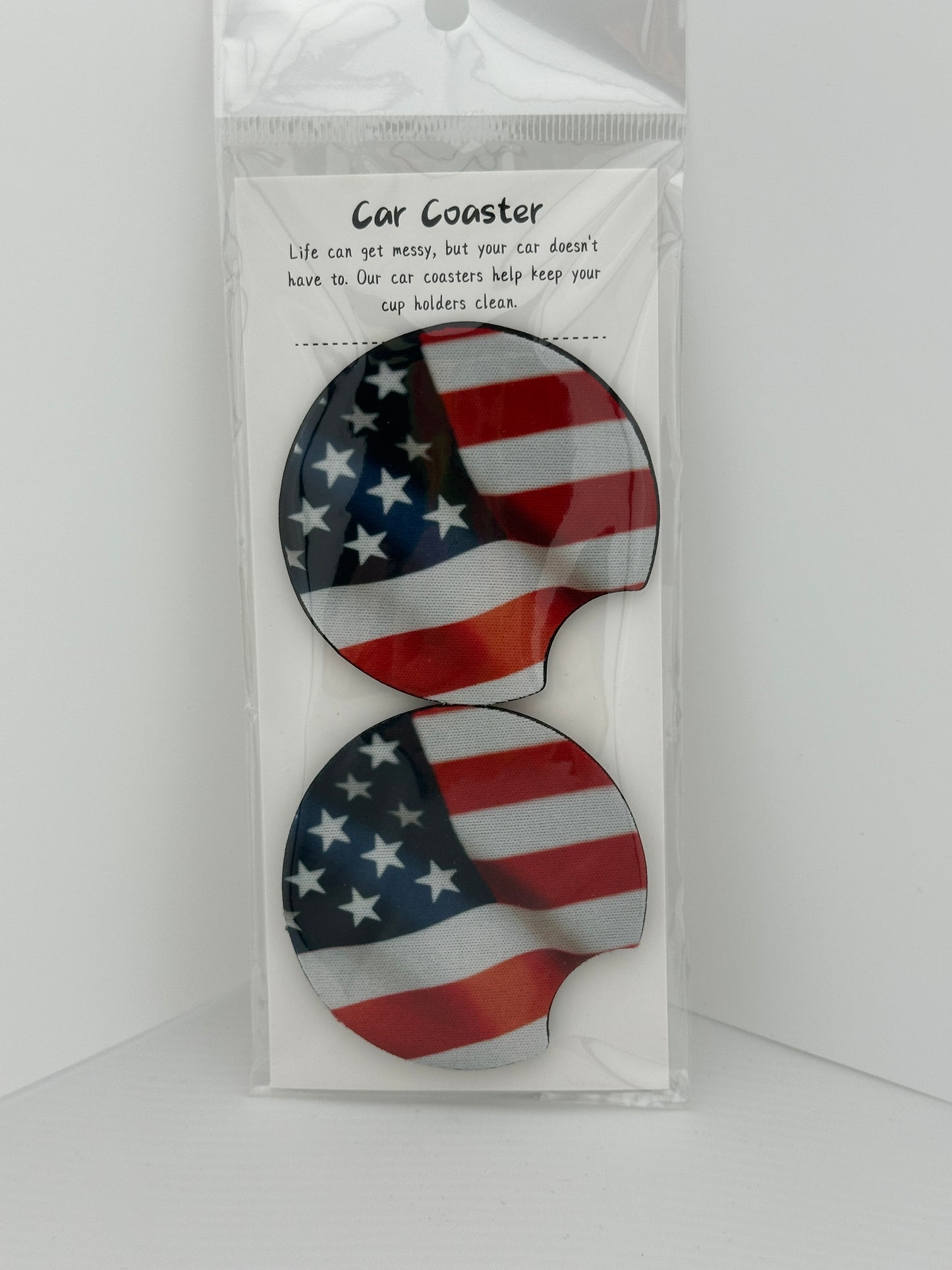 Flag Car Coasters