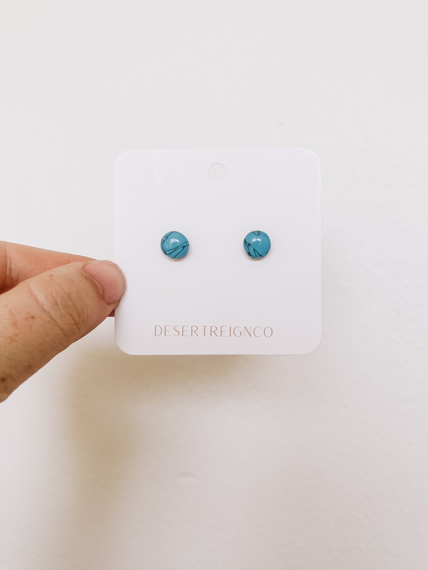 Tiny Turquoise Studs | DesertReign