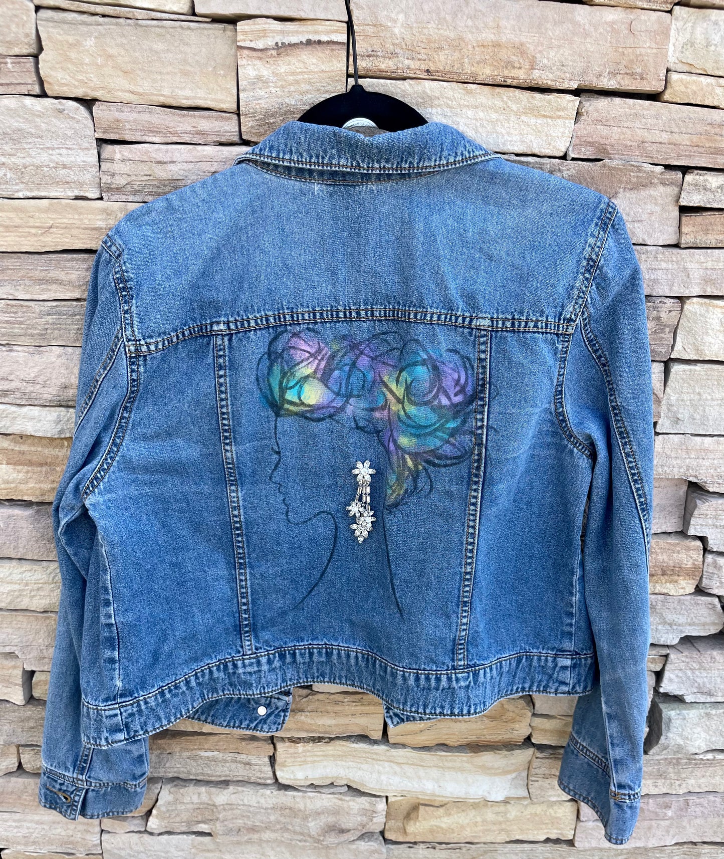 AS-Jacket Salt and Sass -Face with earring