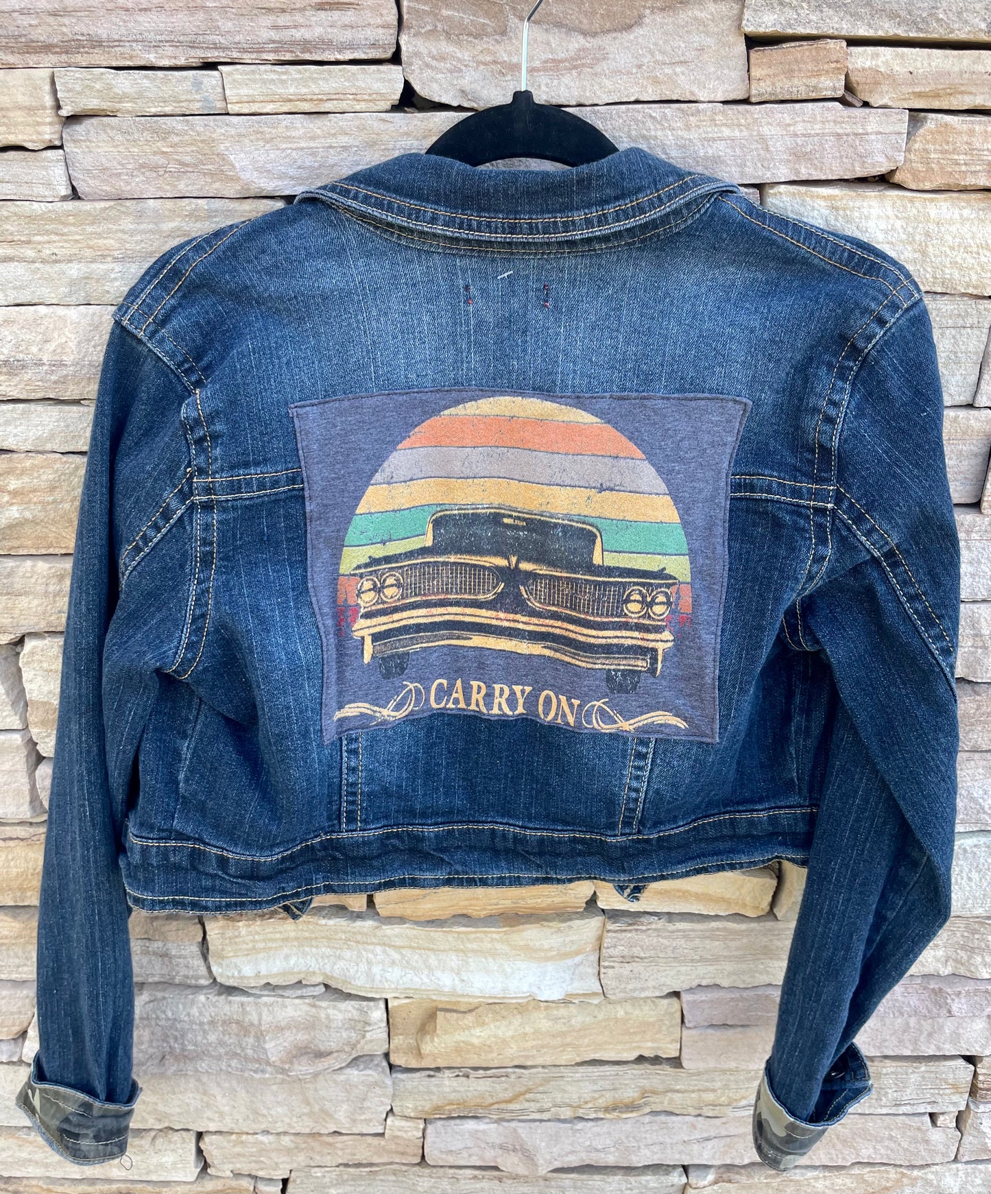 T Jean Jacket- Carry On