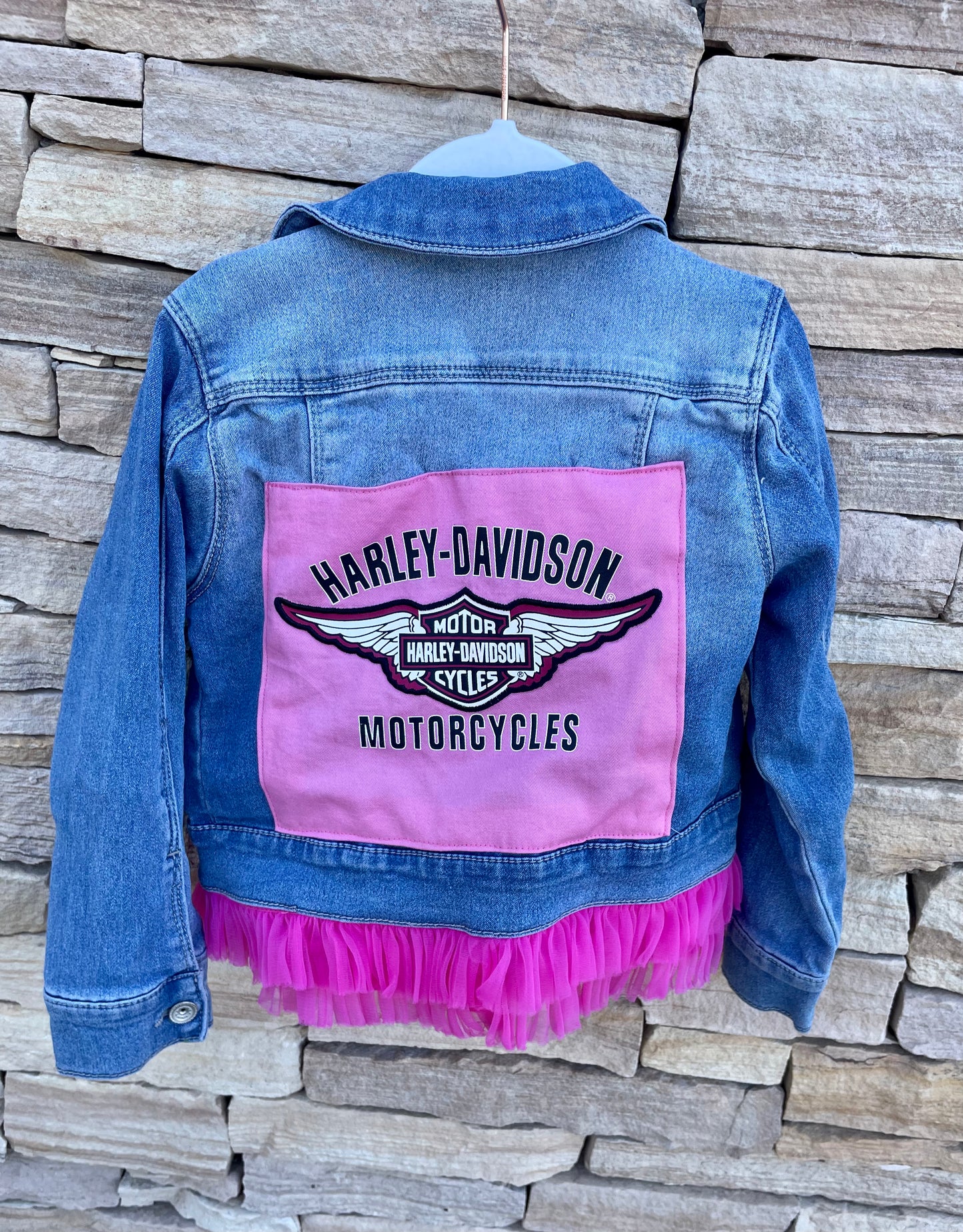 Pink Harley Jacket- Salt and Sass