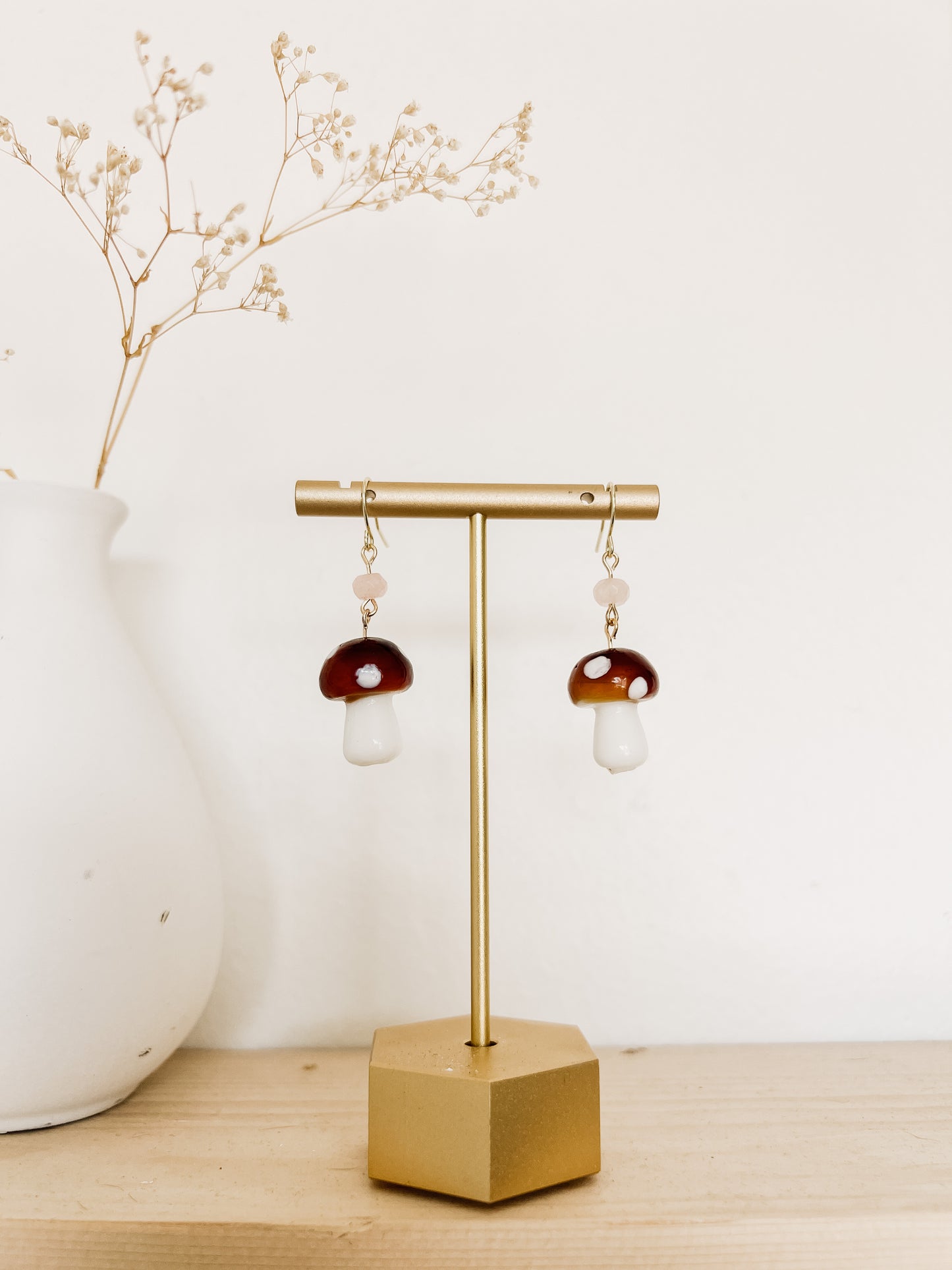 Glass Mushroom Hooks- DesertReign