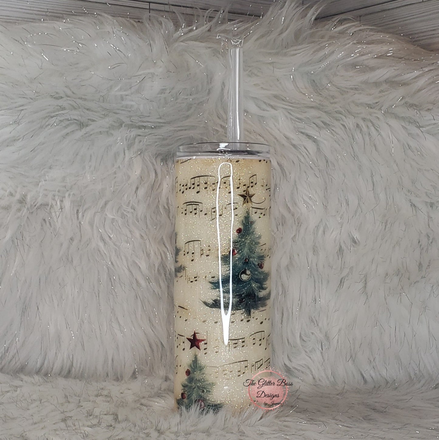 Sheet Music - 20 oz Skinny - Glitter Boss