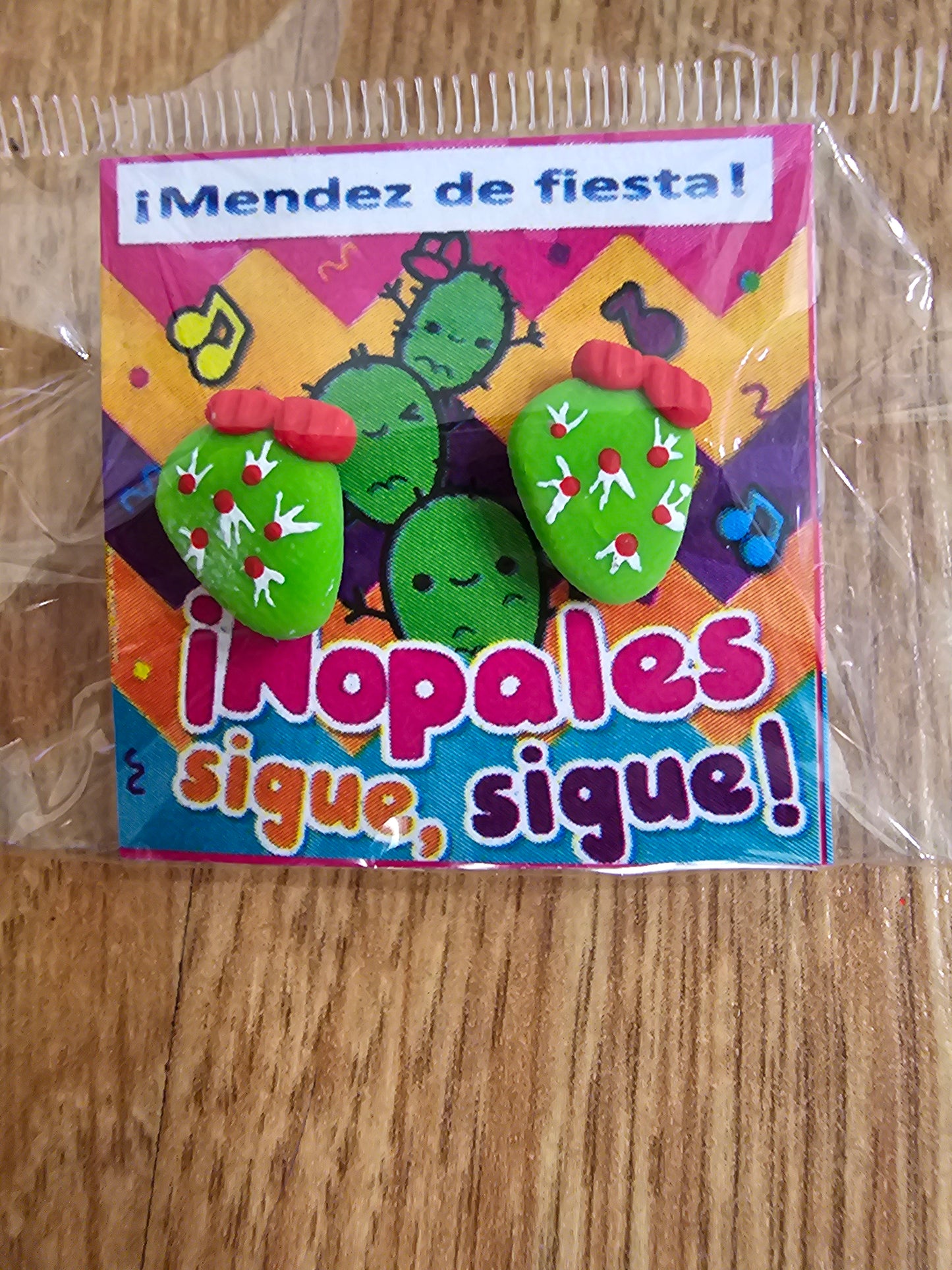 Earrings - Cactus Nopal Stud @amorfashionshop