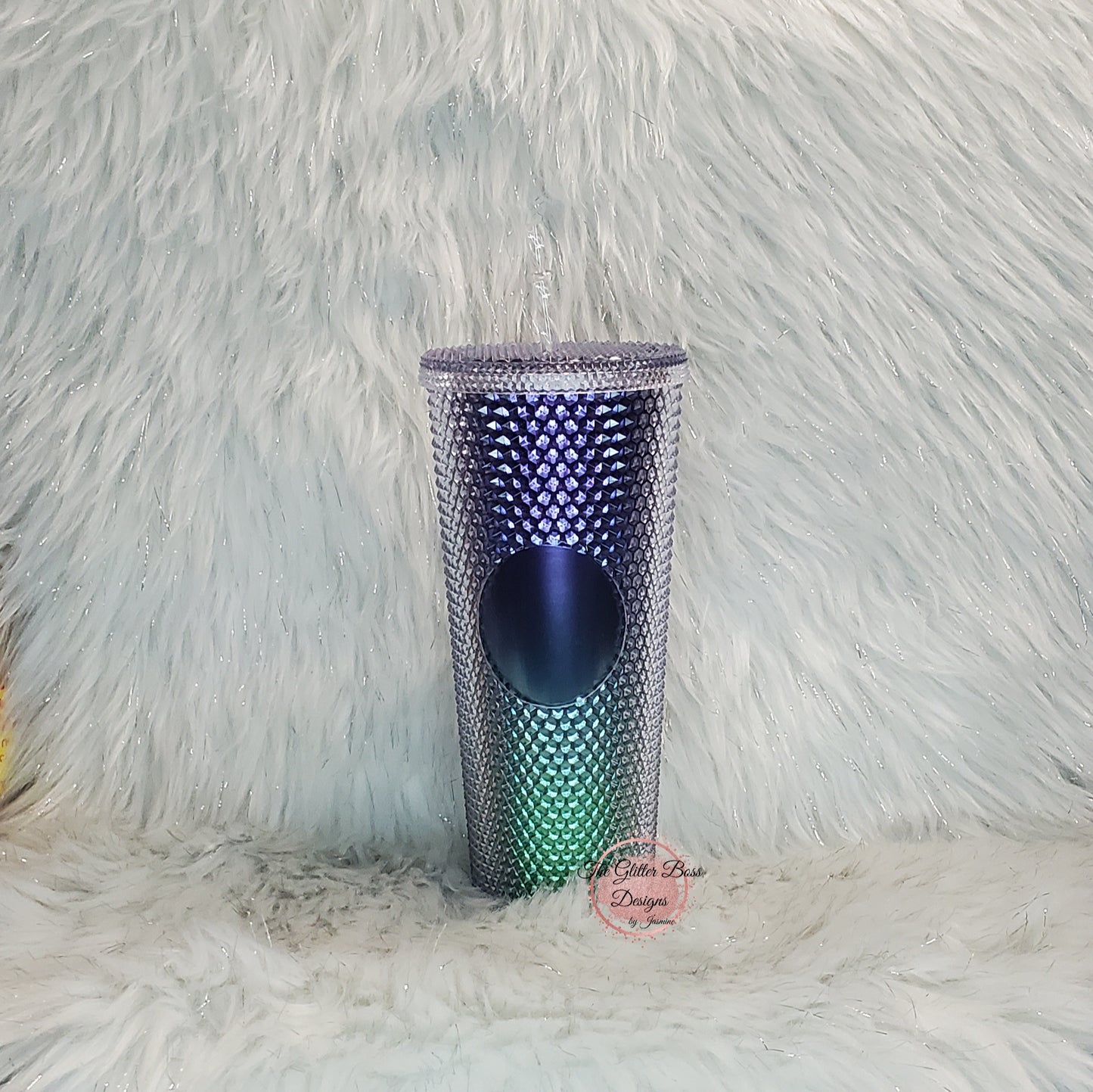 24 oz Studded Tumbler
