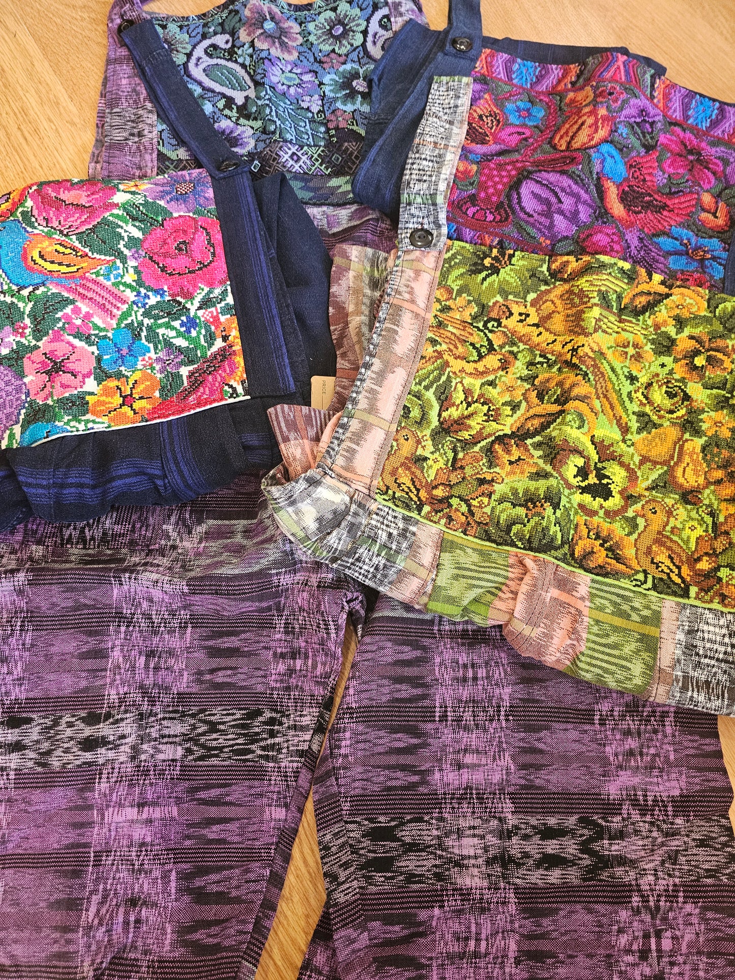 Overalls Cross-Stitch @amorfashionshop.com