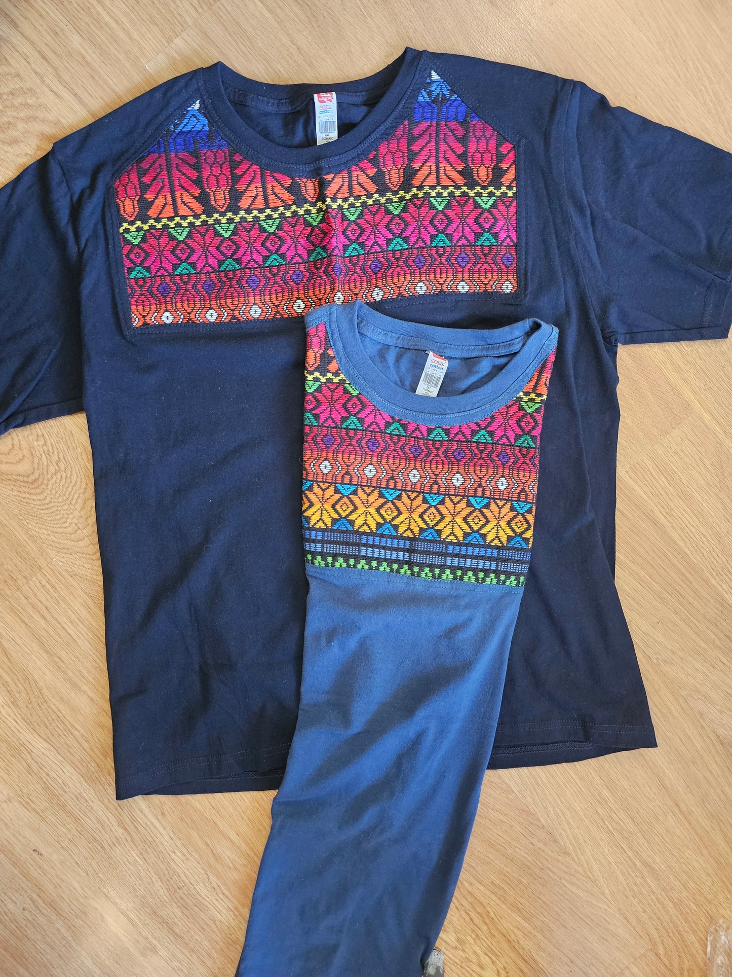 Embroidered Application T-Shirt @amorfashionshop.com