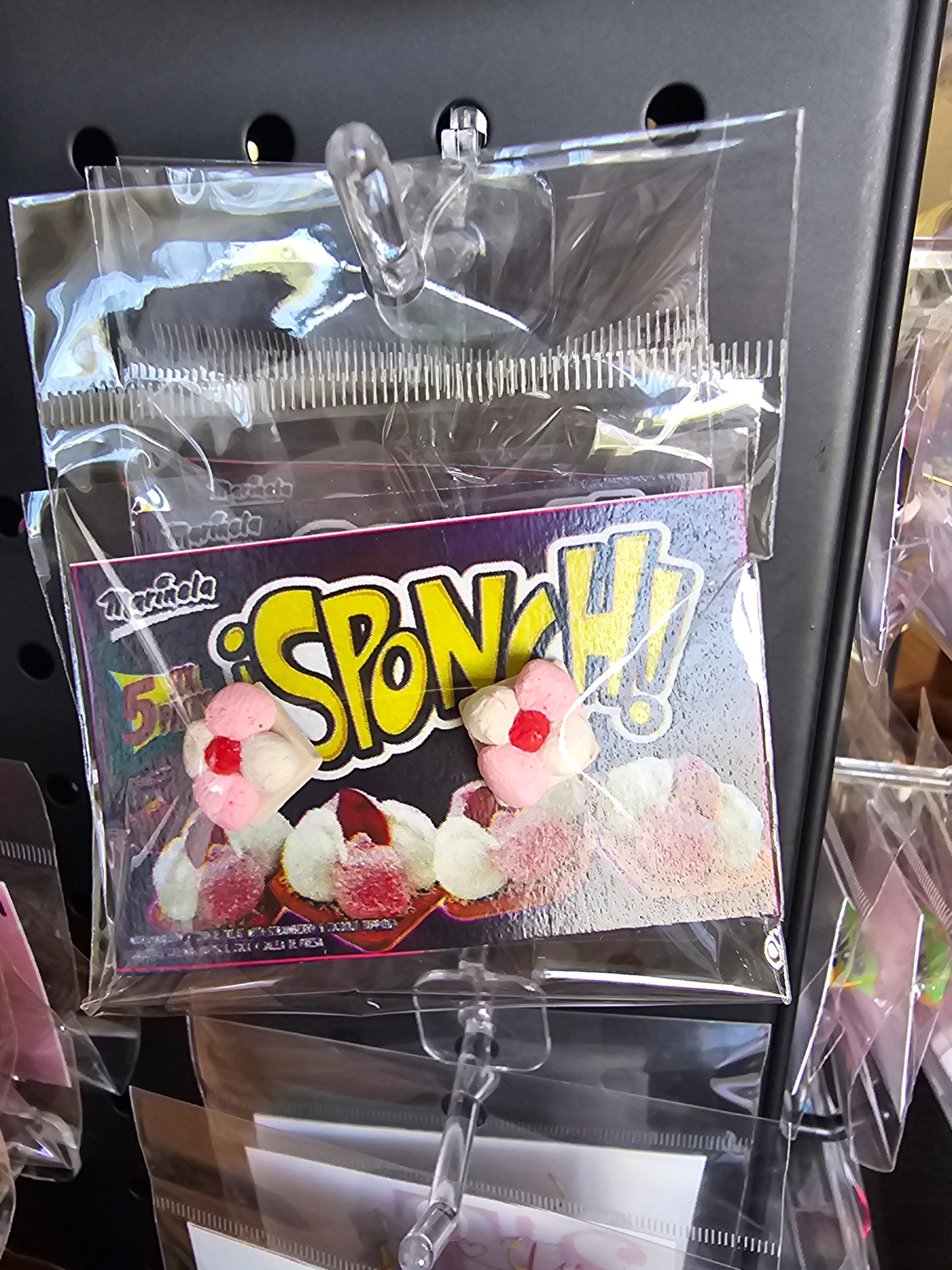 Earrings - Sponch Stud @amorfashionshop