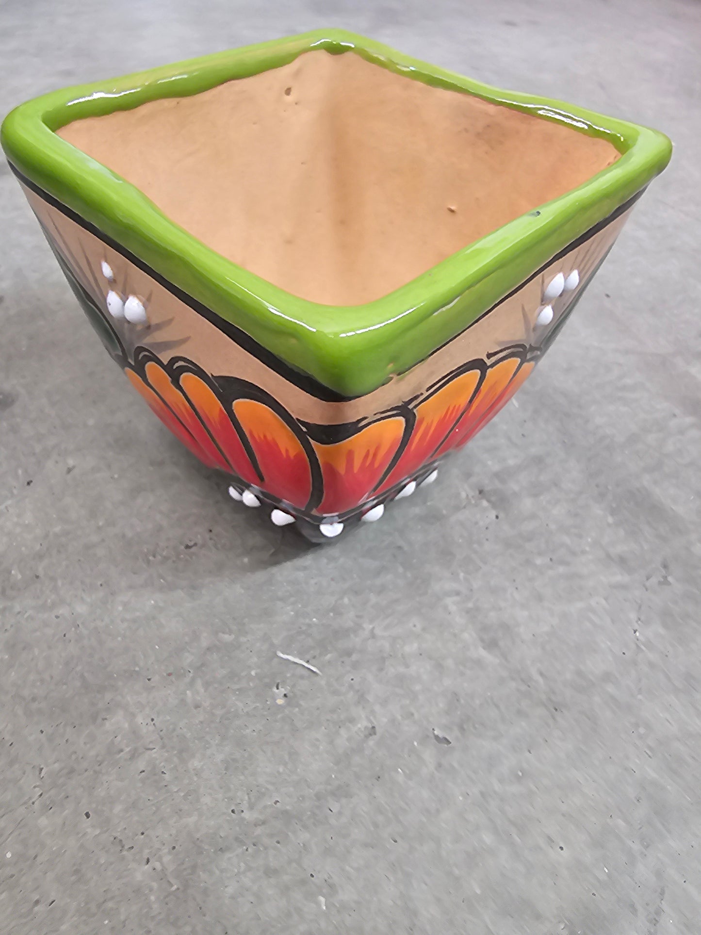 Talavera Pot Cube Small #1 @amorfashionshop