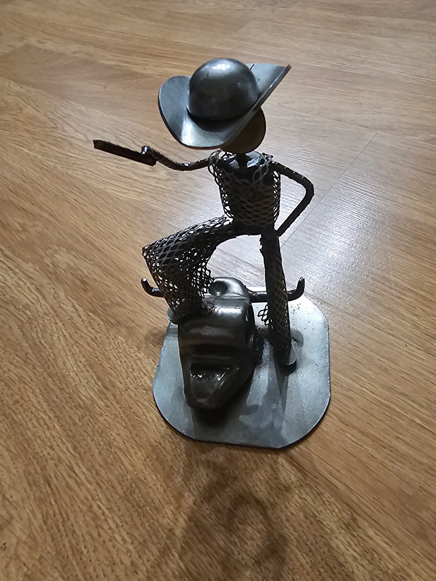 Scrap Metal Cowboy Standing @amorfashionshop.com