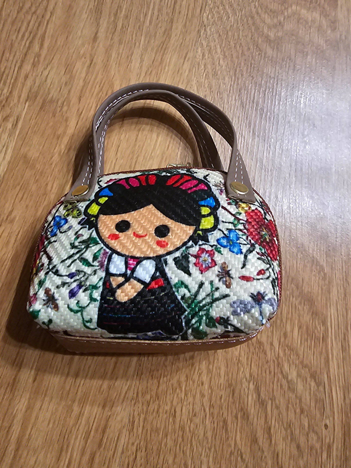 Coin Bag - Monedero Yute con Asa @amorfashionshop.com