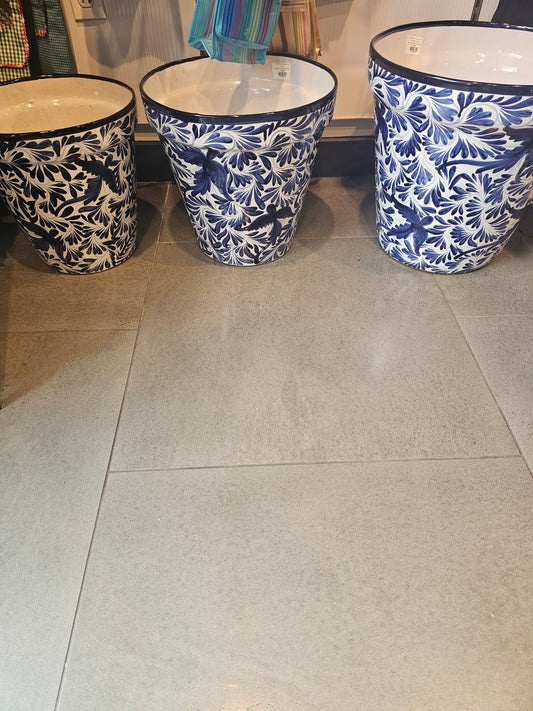 Talavera Vaso Pot #3 apx 16.5" @amorfashionshop