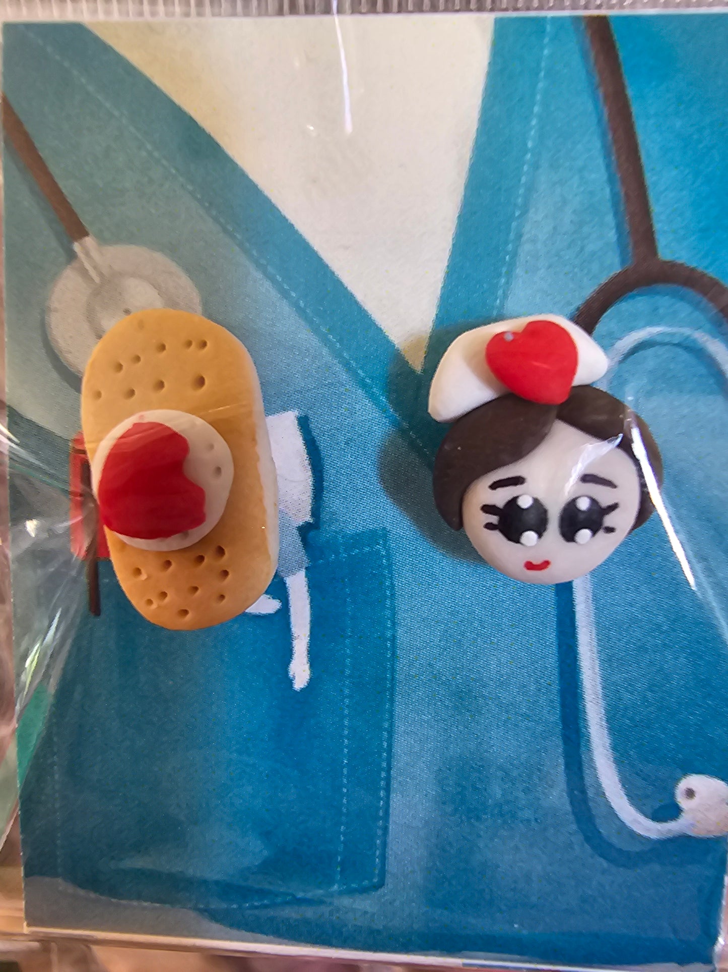 Earrings - Nurse Stud @amorfashionshop