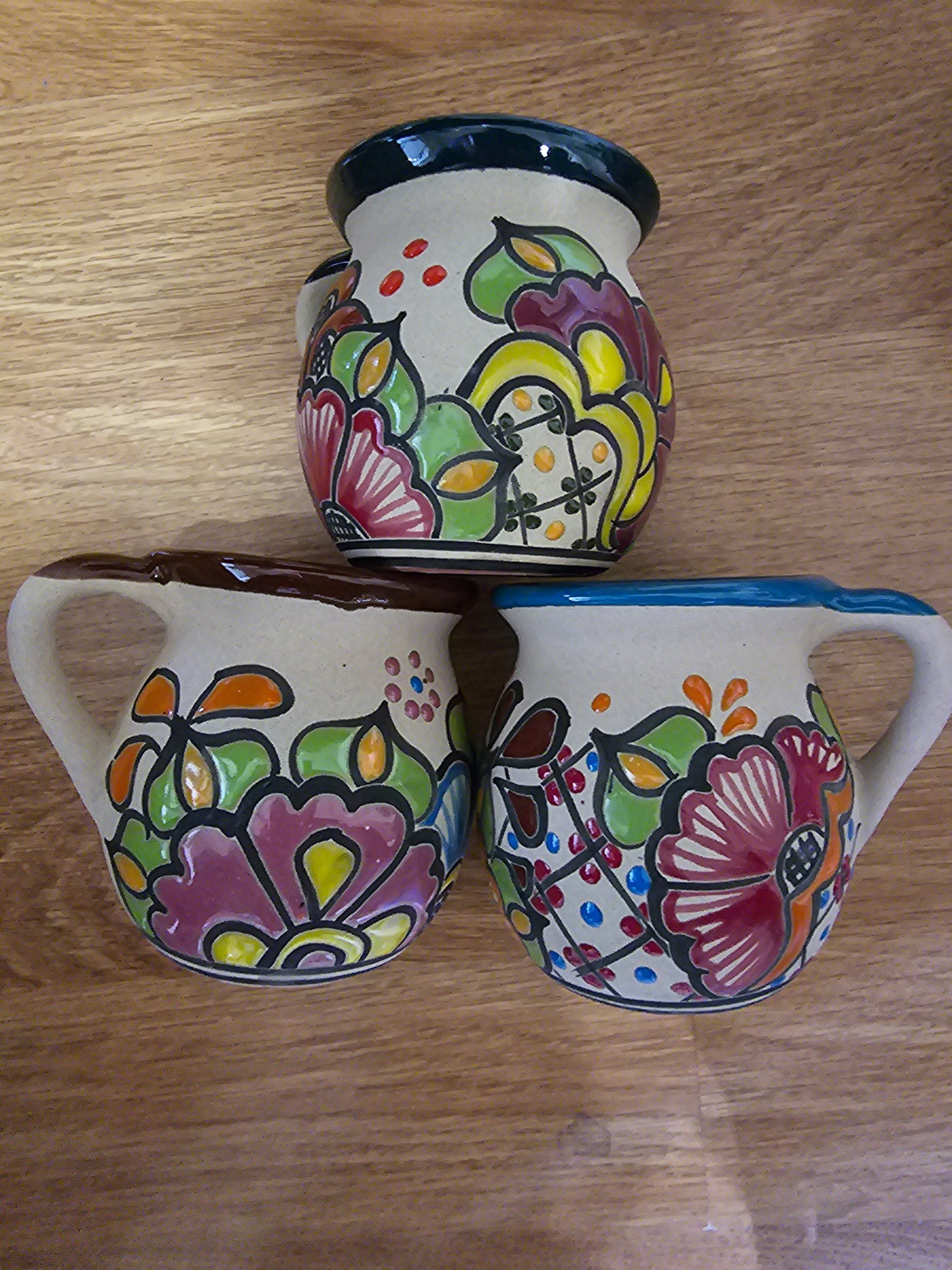 Taza Barro Englobe con Trazo @amorfashionshop