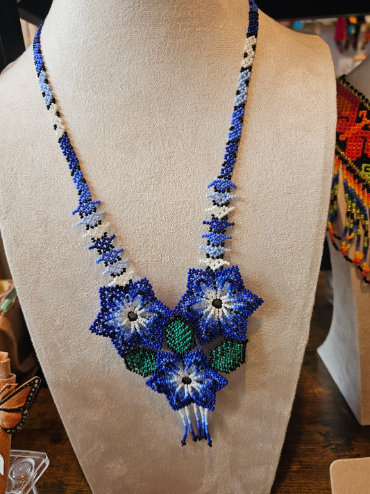 Necklace Huichol 2 Piece SET Long Beaded Necklace @amorfashionshop
