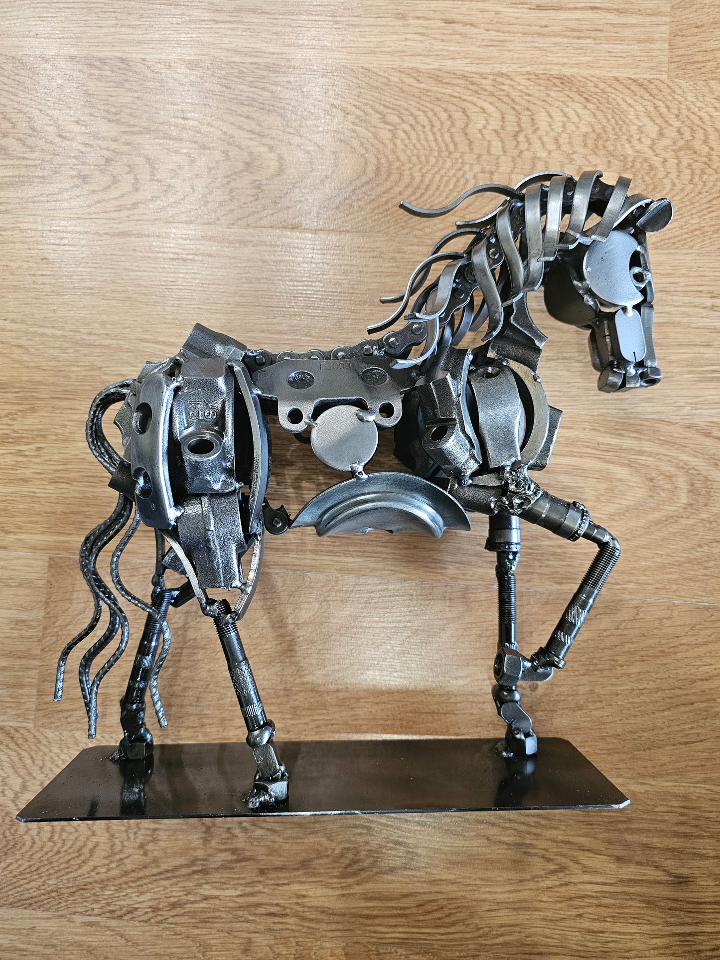 Scrap Metal Caballo Chatarrero @amorfashionshop.com