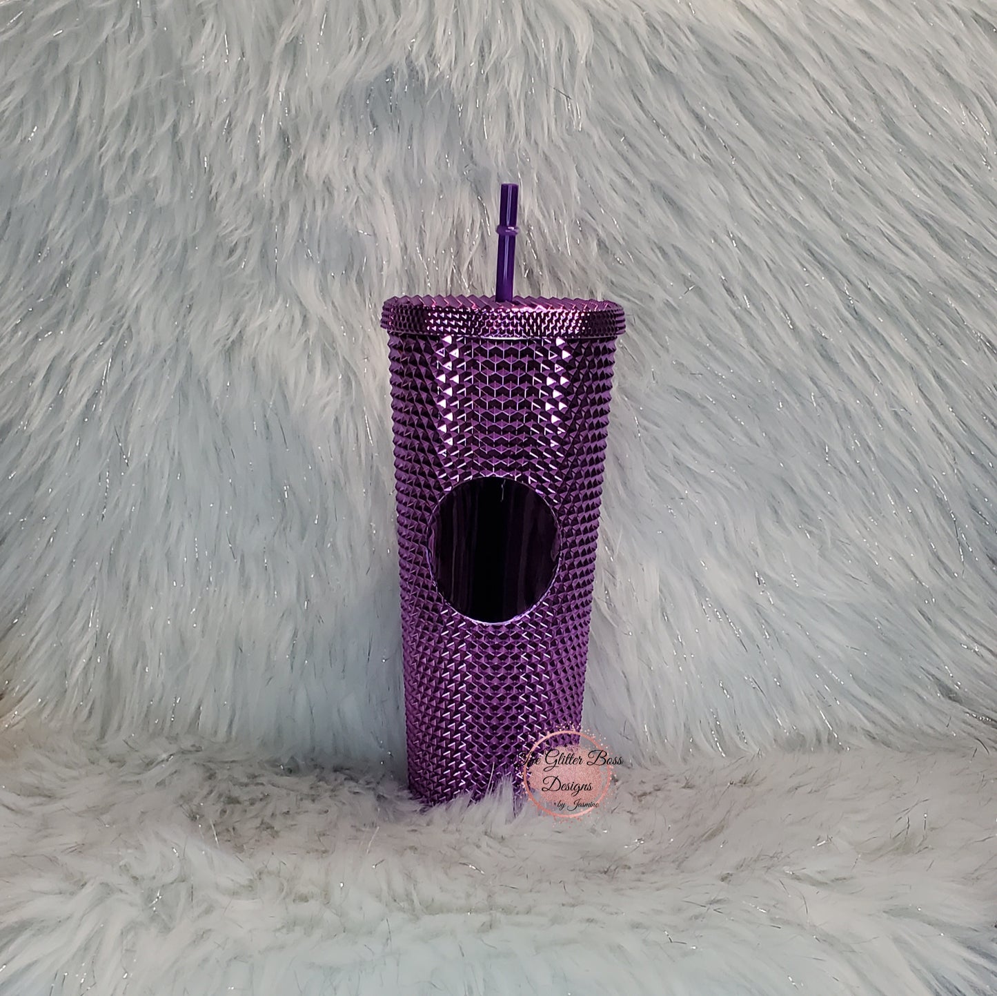 24 oz Studded Tumbler